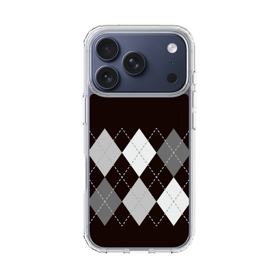 スリムプロテクションケース［ Nordic Argyle - Black ］