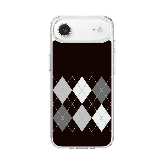 スリムプロテクションケース［ Nordic Argyle - Black ］