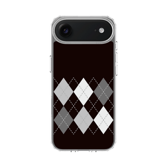 スリムプロテクションケース［ Nordic Argyle - Black ］