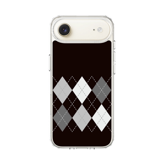 スリムプロテクションケース［ Nordic Argyle - Black ］