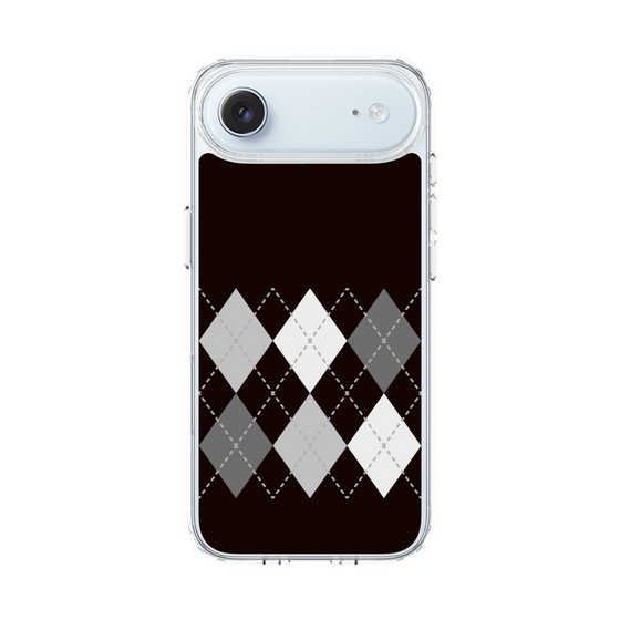 スリムプロテクションケース［ Nordic Argyle - Black ］