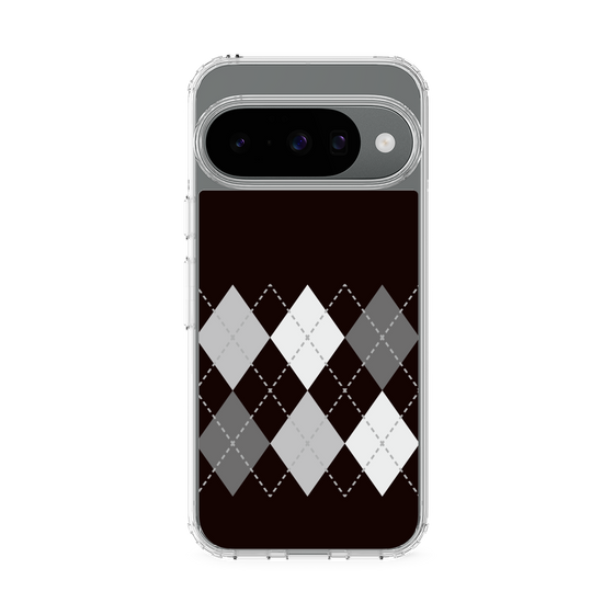 スリムプロテクションケース［ Nordic Argyle - Black ］