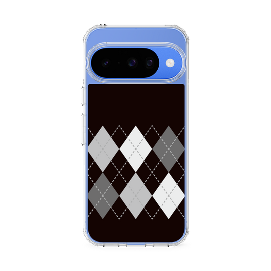 スリムプロテクションケース［ Nordic Argyle - Black ］