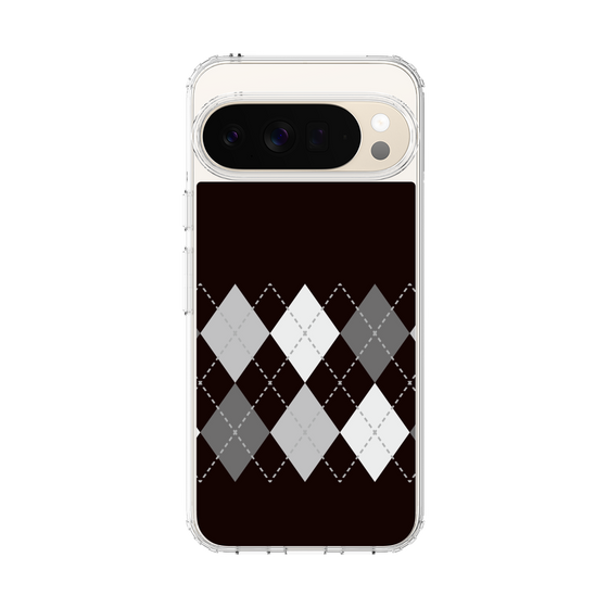スリムプロテクションケース［ Nordic Argyle - Black ］