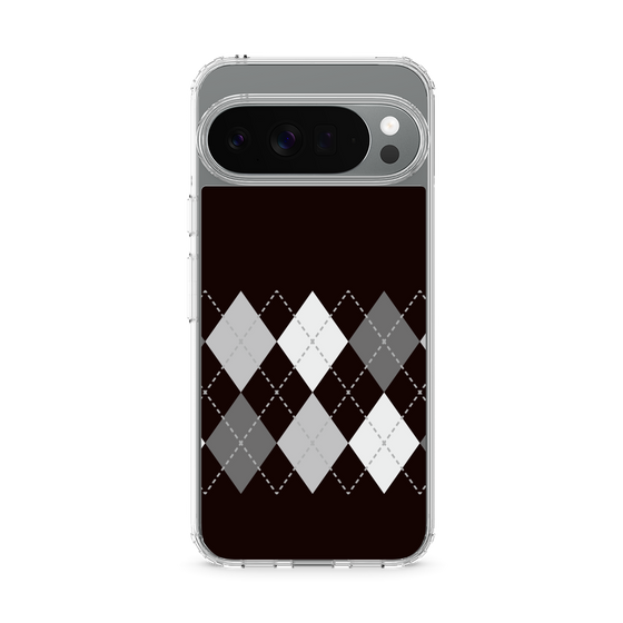 スリムプロテクションケース［ Nordic Argyle - Black ］