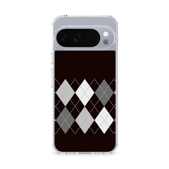 スリムプロテクションケース［ Nordic Argyle - Black ］