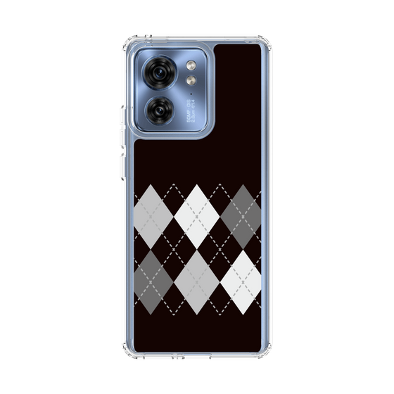 スリムプロテクションケース［ Nordic Argyle - Black ］