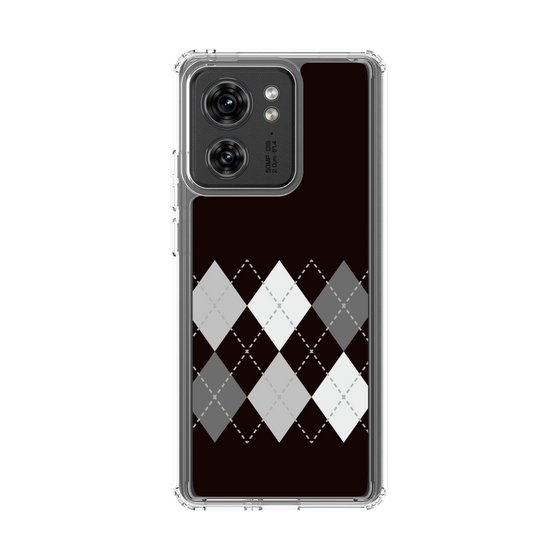 スリムプロテクションケース［ Nordic Argyle - Black ］