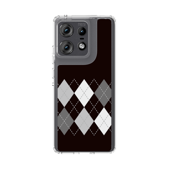 スリムプロテクションケース［ Nordic Argyle - Black ］
