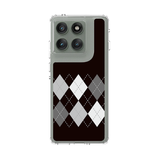 スリムプロテクションケース［ Nordic Argyle - Black ］