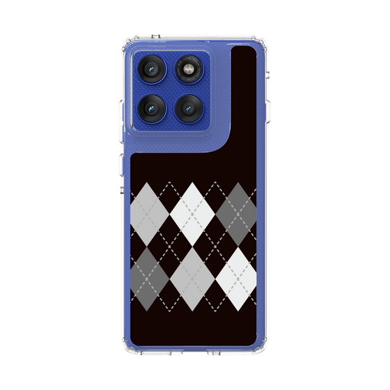 スリムプロテクションケース［ Nordic Argyle - Black ］