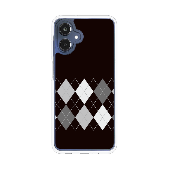 スリムプロテクションケース［ Nordic Argyle - Black ］