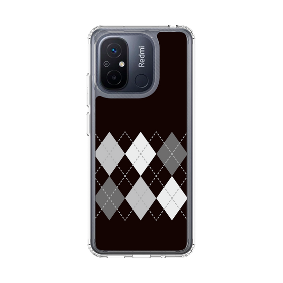 スリムプロテクションケース［ Nordic Argyle - Black ］