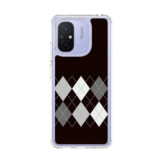 スリムプロテクションケース［ Nordic Argyle - Black ］