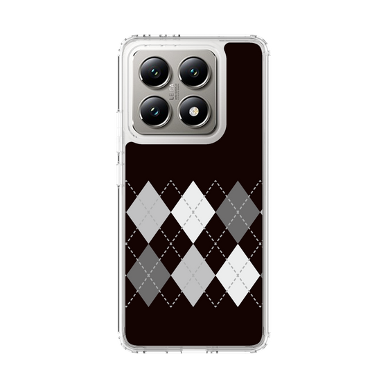 スリムプロテクションケース［ Nordic Argyle - Black ］