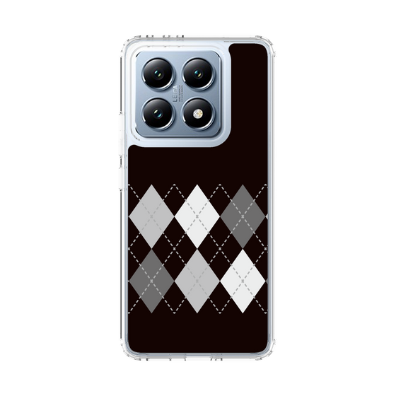 スリムプロテクションケース［ Nordic Argyle - Black ］