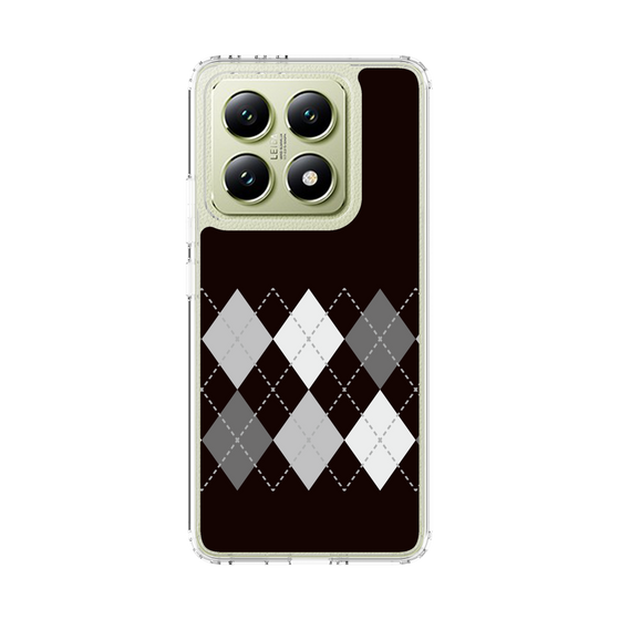 スリムプロテクションケース［ Nordic Argyle - Black ］