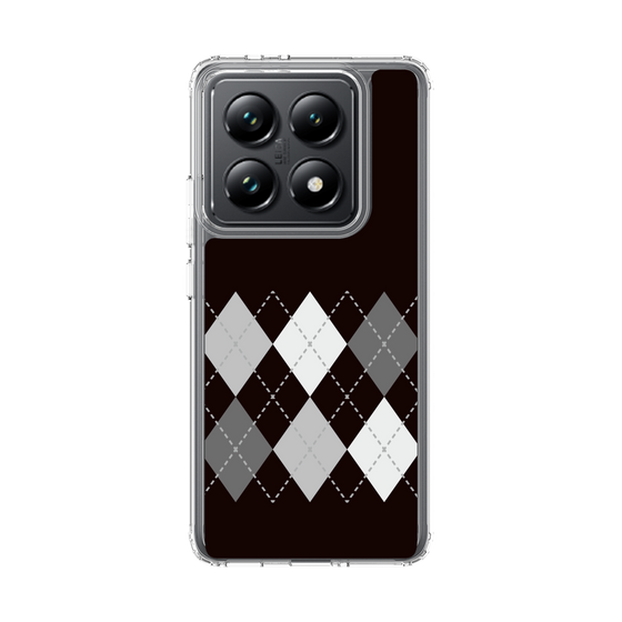 スリムプロテクションケース［ Nordic Argyle - Black ］