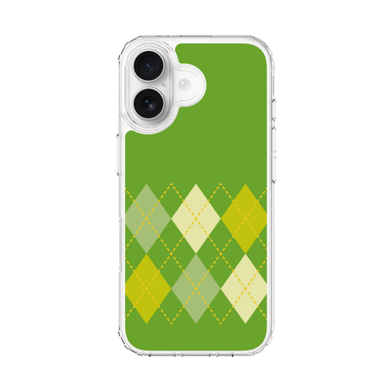 スリムプロテクションケース［ Nordic Argyle - Green ］