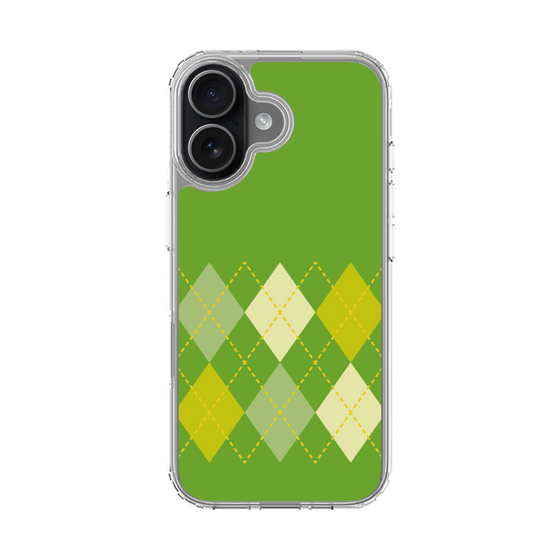 スリムプロテクションケース［ Nordic Argyle - Green ］