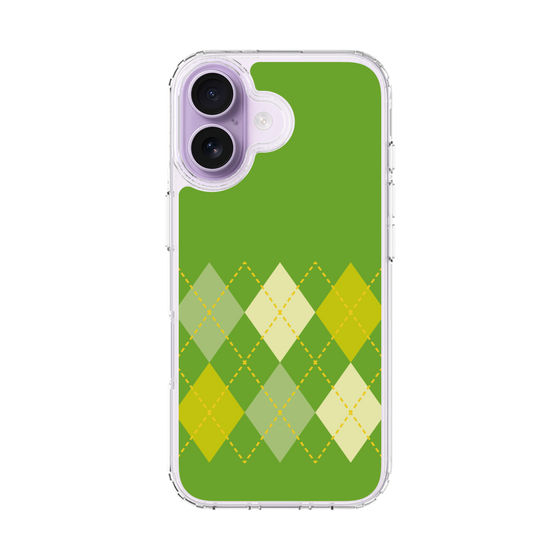 スリムプロテクションケース［ Nordic Argyle - Green ］