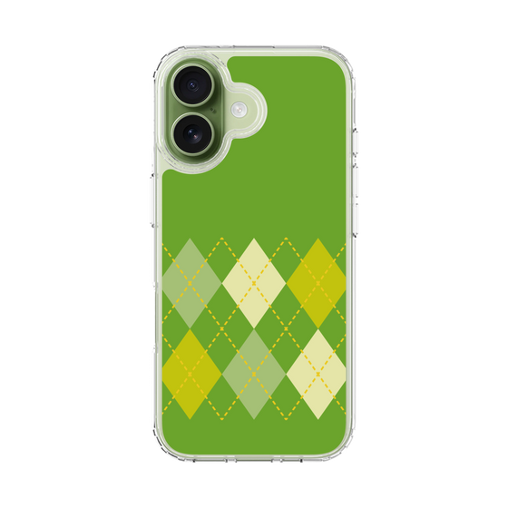 スリムプロテクションケース［ Nordic Argyle - Green ］