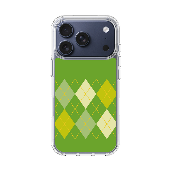 スリムプロテクションケース［ Nordic Argyle - Green ］