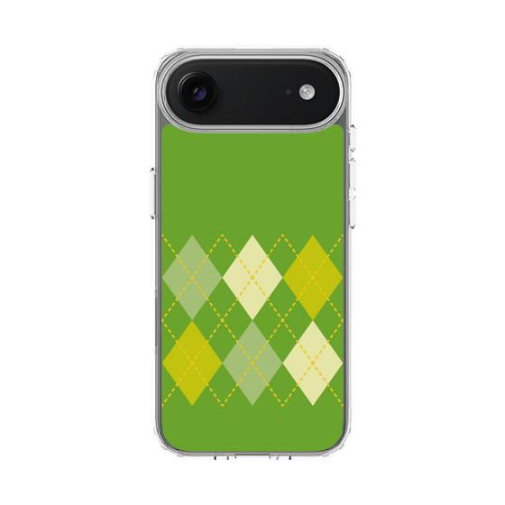 スリムプロテクションケース［ Nordic Argyle - Green ］