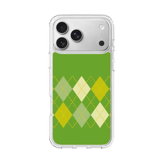 スリムプロテクションケース［ Nordic Argyle - Green ］