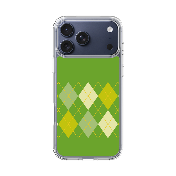 スリムプロテクションケース［ Nordic Argyle - Green ］
