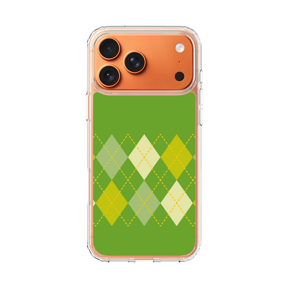 スリムプロテクションケース［ Nordic Argyle - Green ］