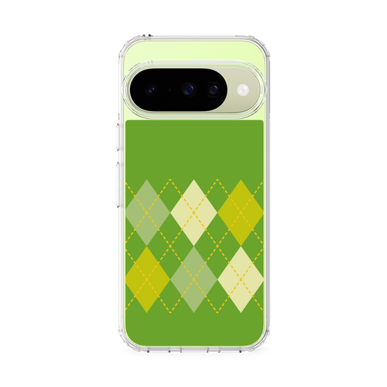 スリムプロテクションケース［ Nordic Argyle - Green ］