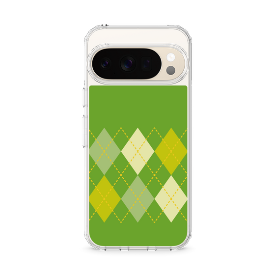 スリムプロテクションケース［ Nordic Argyle - Green ］