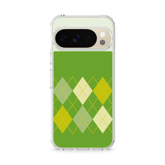 スリムプロテクションケース［ Nordic Argyle - Green ］