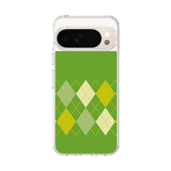 スリムプロテクションケース［ Nordic Argyle - Green ］