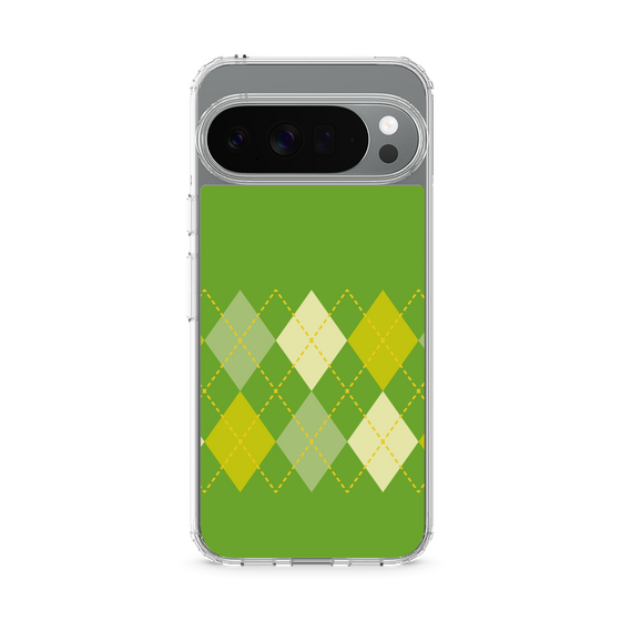 スリムプロテクションケース［ Nordic Argyle - Green ］