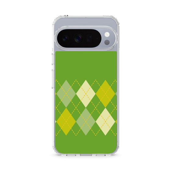 スリムプロテクションケース［ Nordic Argyle - Green ］