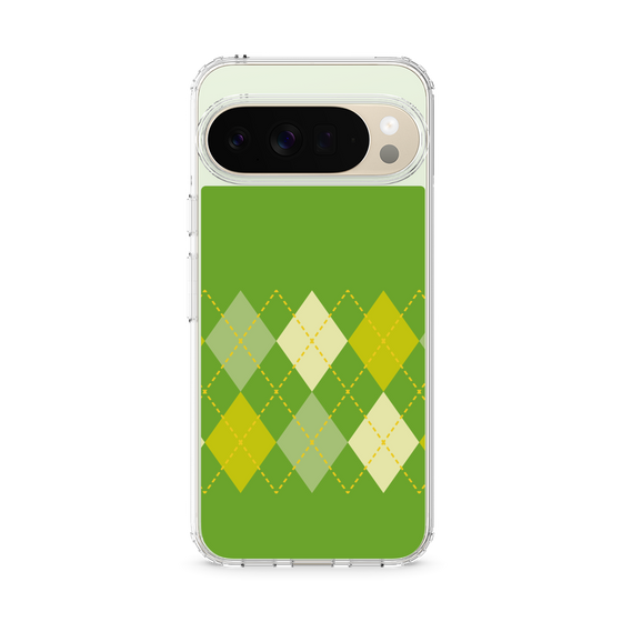 スリムプロテクションケース［ Nordic Argyle - Green ］