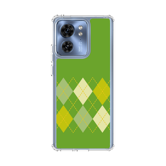 スリムプロテクションケース［ Nordic Argyle - Green ］