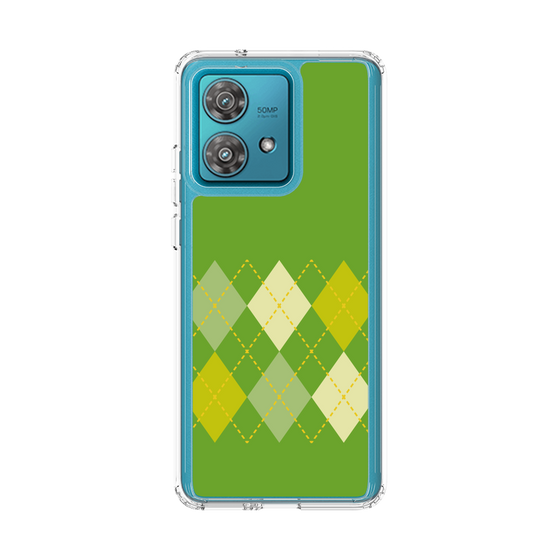 スリムプロテクションケース［ Nordic Argyle - Green ］