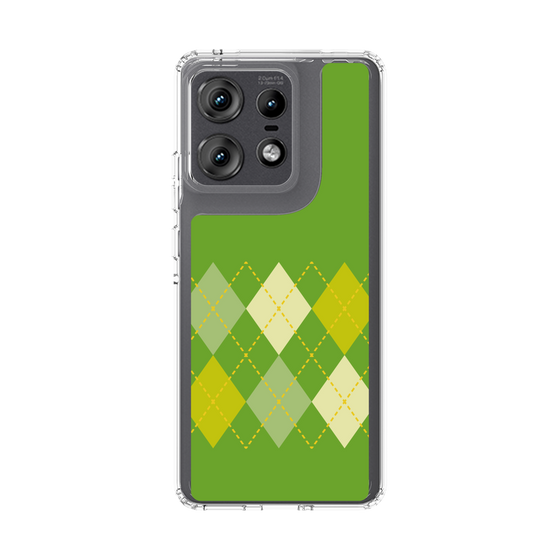 スリムプロテクションケース［ Nordic Argyle - Green ］