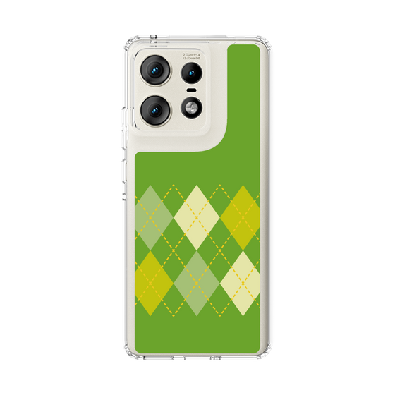 スリムプロテクションケース［ Nordic Argyle - Green ］