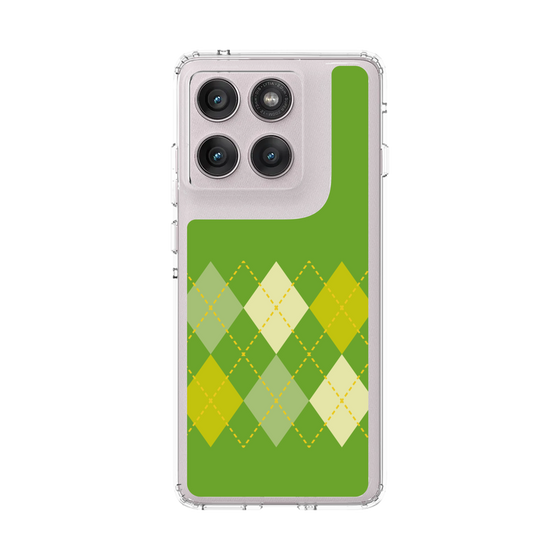 スリムプロテクションケース［ Nordic Argyle - Green ］