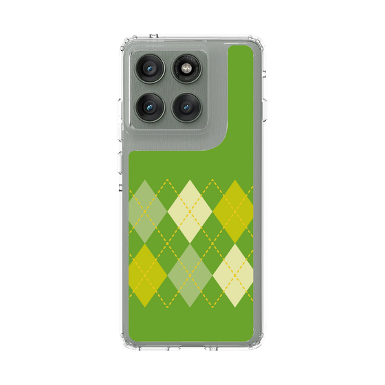 スリムプロテクションケース［ Nordic Argyle - Green ］