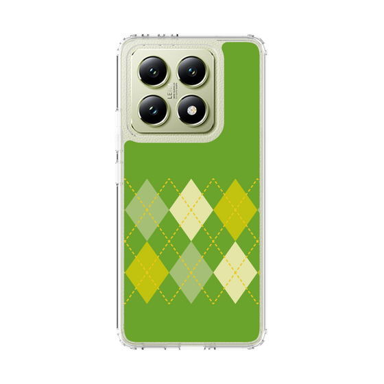 スリムプロテクションケース［ Nordic Argyle - Green ］