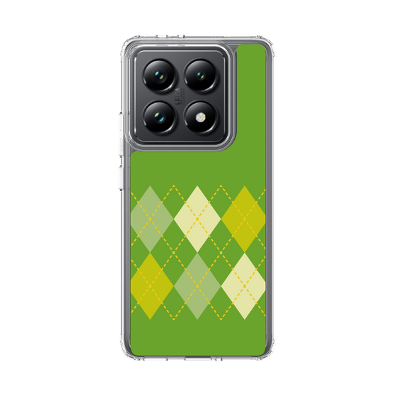 スリムプロテクションケース［ Nordic Argyle - Green ］
