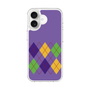 スリムプロテクションケース［ Nordic Argyle - Purple ］
