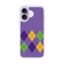 スリムプロテクションケース［ Nordic Argyle - Purple ］