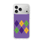 スリムプロテクションケース［ Nordic Argyle - Purple ］