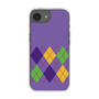 スリムプロテクションケース［ Nordic Argyle - Purple ］